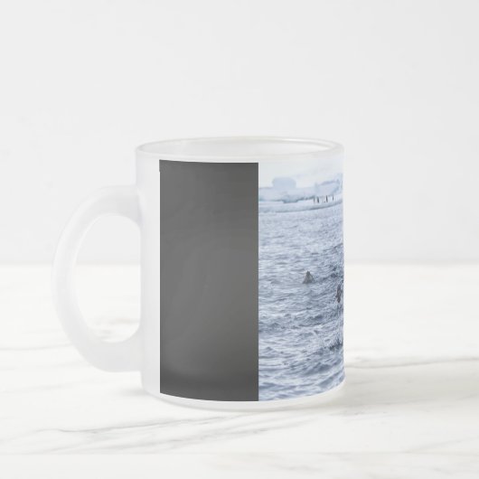 Pinguin Mattglastasse (Links)