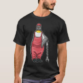 Pinguin Mechanic Wrench T-Shirt (Vorderseite)