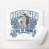 Pinguin Missouri Mousepad (Mit Mouse)