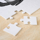 Pinguin mit Bandana Puzzle (Seite)