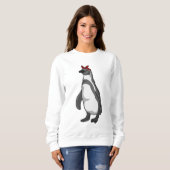 Pinguin mit Bandana Sweatshirt (Vorne ganz)