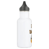 Pinguin mit Basketball Edelstahlflasche (Links)