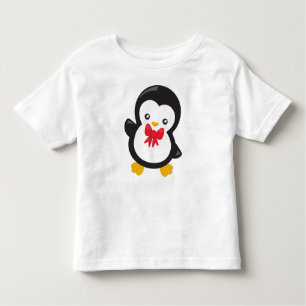 Pinguin mit Bow-Krawatte, Niedlicher Pinguin, Klei Kleinkind T-shirt