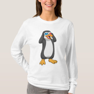 Pinguin mit Brille T-Shirt