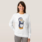 Pinguin mit Daisy T-Shirt (Vorne ganz)