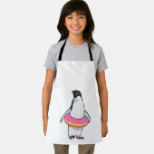 Pinguin mit Donut Schürze (Insitu)