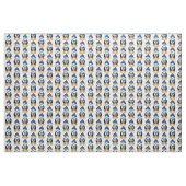 Pinguin mit Dreidel bei Chanukka Stoff (Yard (91,4 cm))
