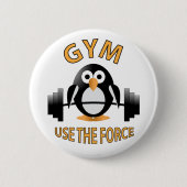 Pinguin mit Grill Button (Vorderseite)