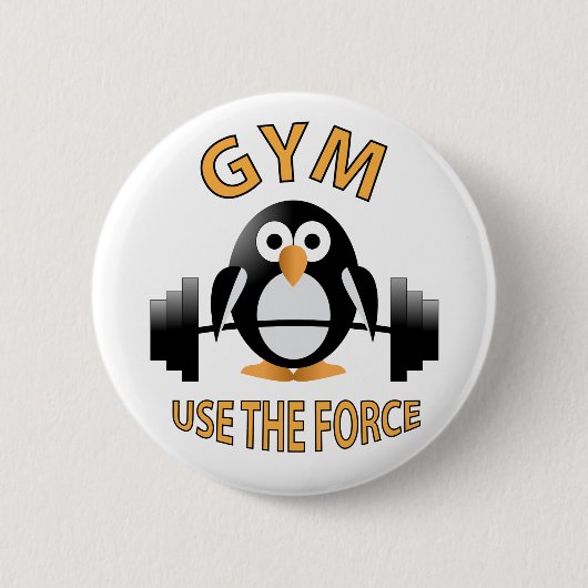 Pinguin mit Grill Button (Vorderseite)