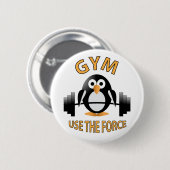 Pinguin mit Grill Button (Vorne & Hinten)