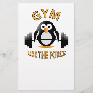 Pinguin mit Grill Flyer