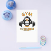 Pinguin mit Grill Flyer (Einzeln)