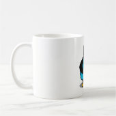 Pinguin mit Hemd Kaffeetasse (Links)