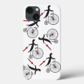 Pinguin mit hohem Radstand - für Telefone Case-Mate iPhone Hülle (Rückseite)