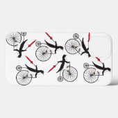 Pinguin mit hohem Radstand - für Telefone Case-Mate iPhone Hülle (Rückseite (Horizontal))