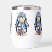 Pinguin mit kind Kaffeetasse (Rückseite)