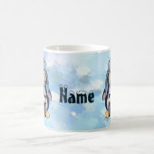 Pinguin mit kind Kaffeetasse (Mittel)
