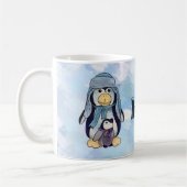Pinguin mit kind Kaffeetasse (Links)