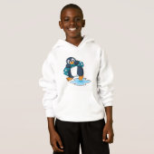Pinguin mit Lifebuoy Hoodie (Vorne ganz)