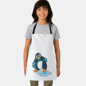 Pinguin mit Lifebuoy Schürze (Insitu)