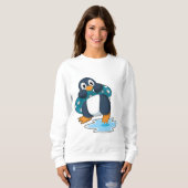 Pinguin mit Lifebuoy Sweatshirt (Vorne ganz)