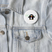 Pinguin mit Martini Button (Beispiel)
