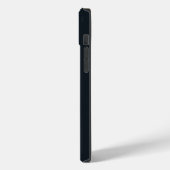 Pinguin mit Nicht Verpassen Schild Case-Mate iPhone Hülle (Rückseite / Links)