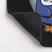 Pinguin mit Ribbon-Welt Dyslexie Bewusstsein Mousepad (Ecke)