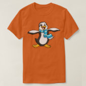 Pinguin mit Scarf 1 T-Shirt (Design vorne)