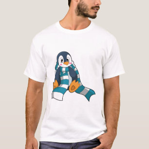 Pinguin mit Scarf T-Shirt