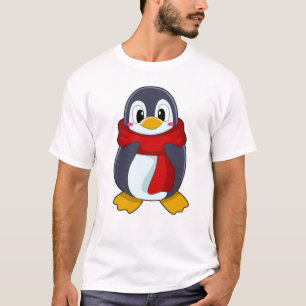 Pinguin mit Scarf T-Shirt