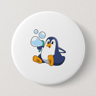 Pinguin mit Seifenblasen.PNG Button