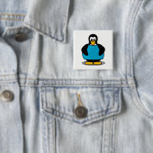 Pinguin mit Shirt Button (Beispiel)