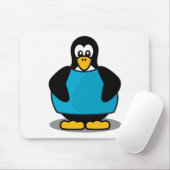 Pinguin mit Shirt Mousepad (Mit Mouse)