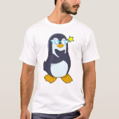 Pinguin mit Sonnenbrille T-Shirt (Vorderseite)
