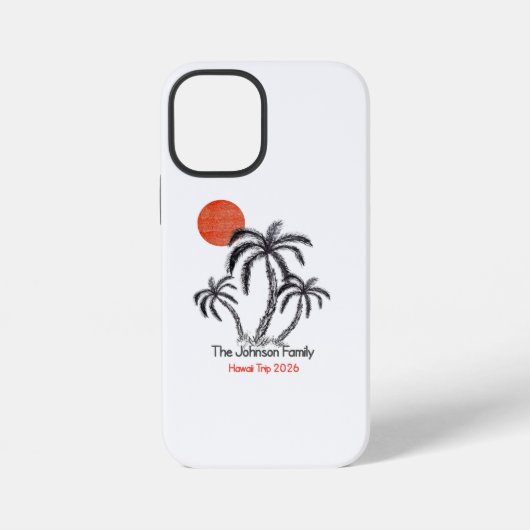 Pinguin mit Strandball iPhone Hülle (Rückseite)