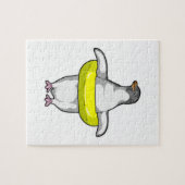Pinguin mit Swim-Ring Puzzle (Horizontal)