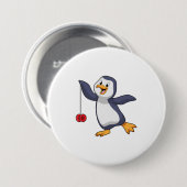 Pinguin mit Yo-Yo Button (Vorne & Hinten)