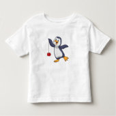 Pinguin mit Yo-Yo Kleinkind T-shirt (Vorderseite)