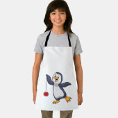 Pinguin mit Yo-Yo Schürze (Insitu)