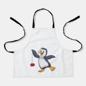 Pinguin mit Yo-Yo Schürze (Vorderseite)