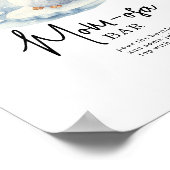 Pinguin - Mom-osa-Bar Poster (Ecke)