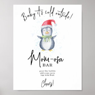 Pinguin - Mom-osa-Riegel Poster