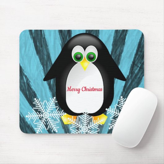 Pinguin Mouse Pad Mousepad (Mit Mouse)