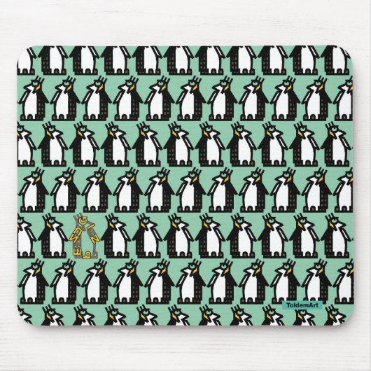 Pinguin Mousepad (Vorne)