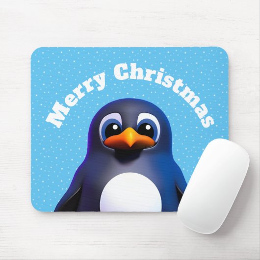 Pinguin Mousepad (Mit Mouse)