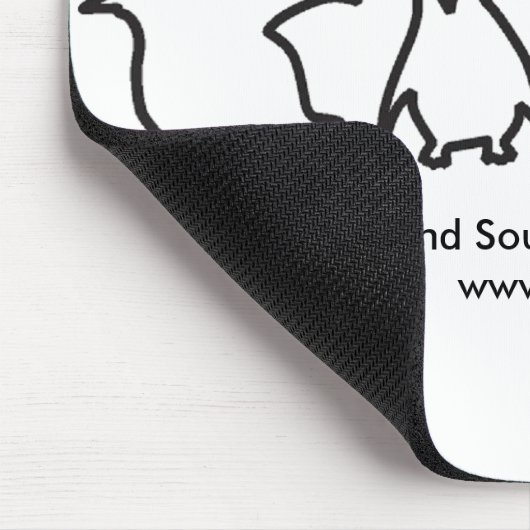 Pinguin Mousepad (Ecke)