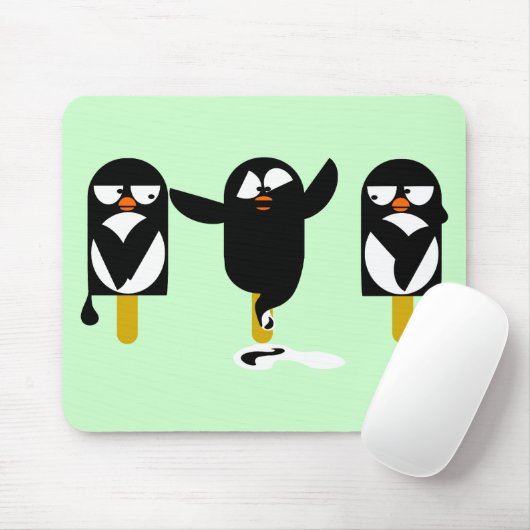 Pinguin Mousepad (Mit Mouse)