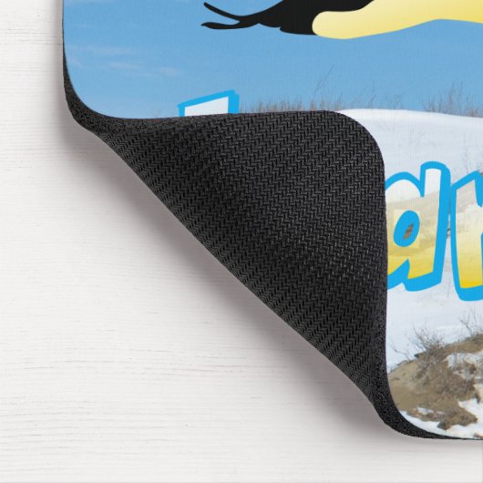 Pinguin Mousepad (Ecke)