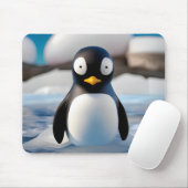 Pinguin Mousepad (Mit Mouse)